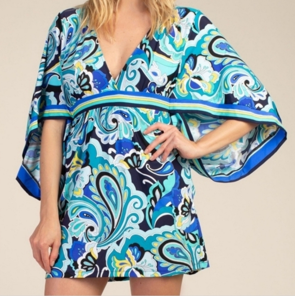 Trina Turk Swim Cover Up "Ipanema" Resort Wear